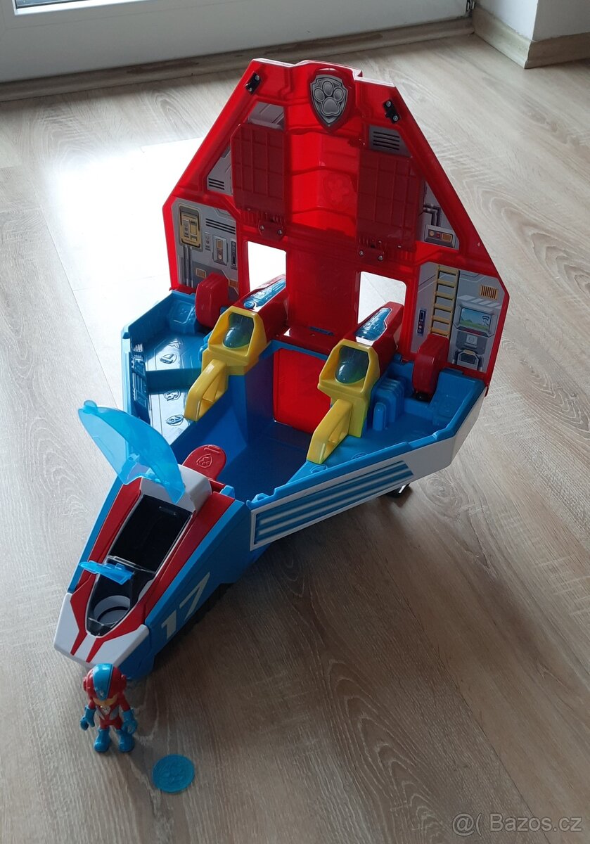 Tlapková patrola - letoun, auta, postavičky - 3