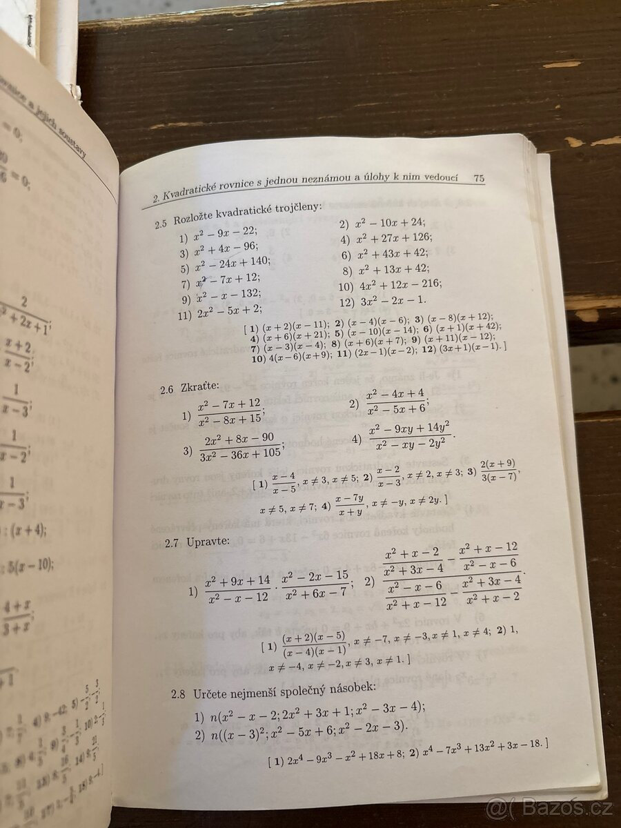 prodám matematiku - 3