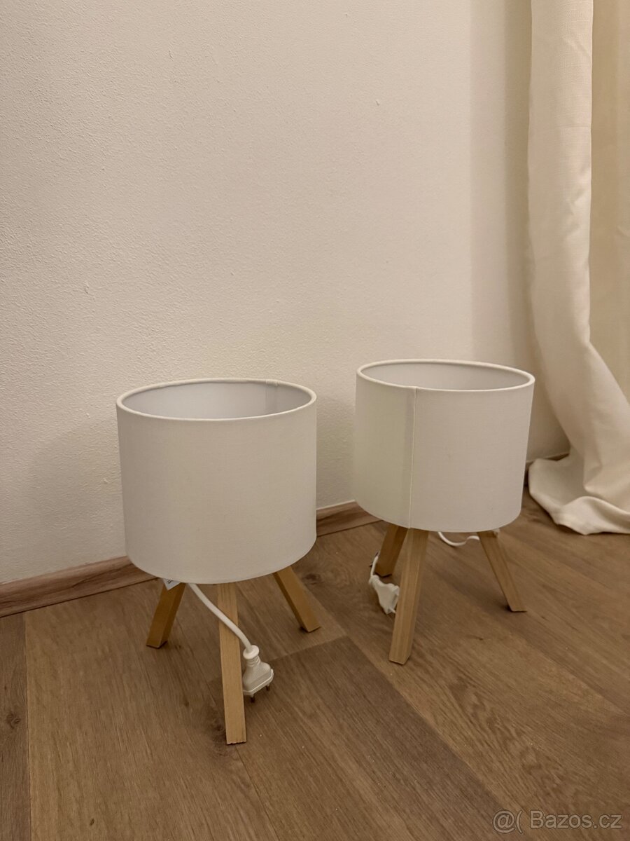 2 stolní lampičky - 3