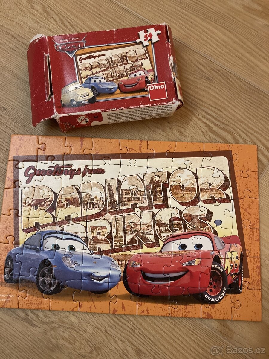 puzzle Auta a Letadla 30 a 60 dilku a 54 dilku - 3