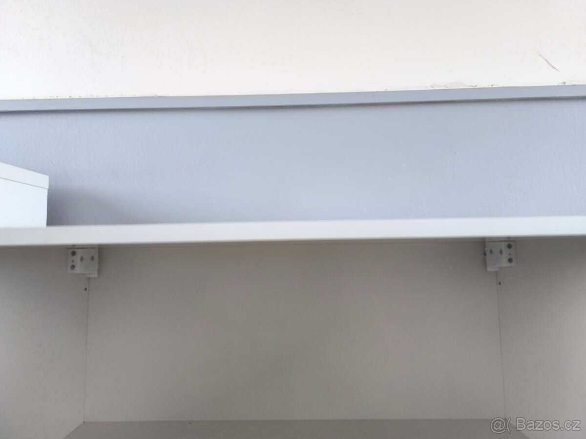 Nástěnná skříňka bílá 69,5x34x90cm - 3