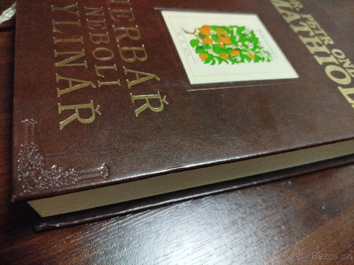 Mattioliho herbář ll nakl.Fontána, krásný stav - 3