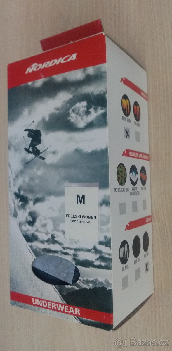 NOVÉ funkční termoprádlo Nordica Freeski Woman Top (M + L) - 3