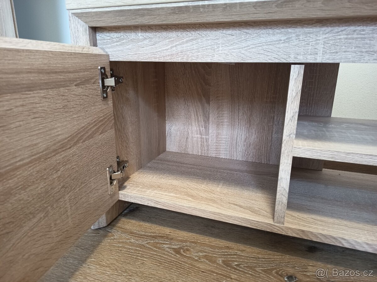 TV stolek dub sonoma - 3