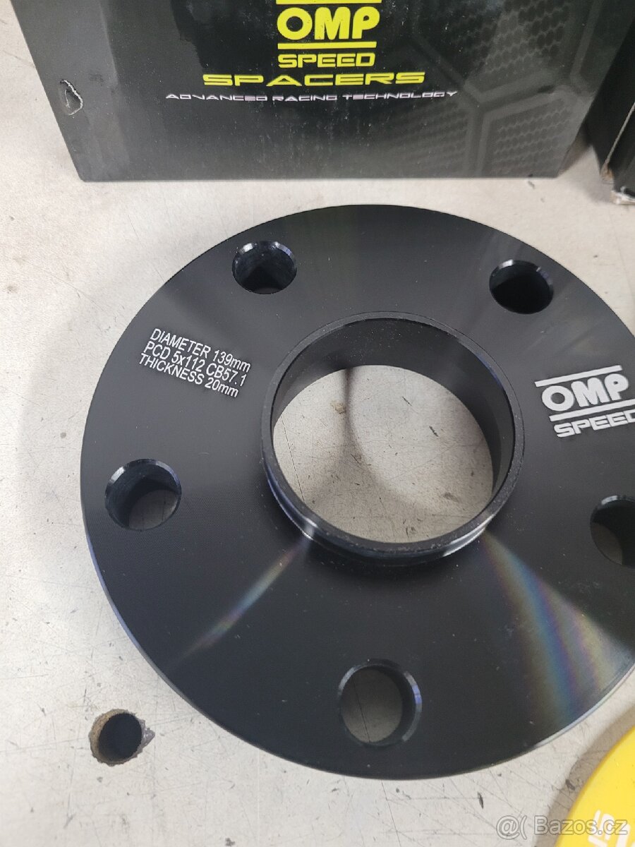 Rozšiřovácí podložky OMP 5x112 / 20mm - 3