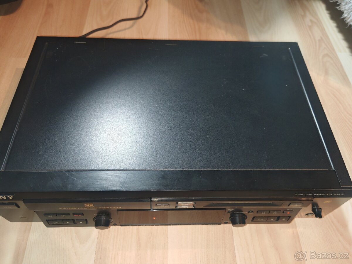 Sony MXD-D3 – kombinovaný MD/CD rekordér - 3