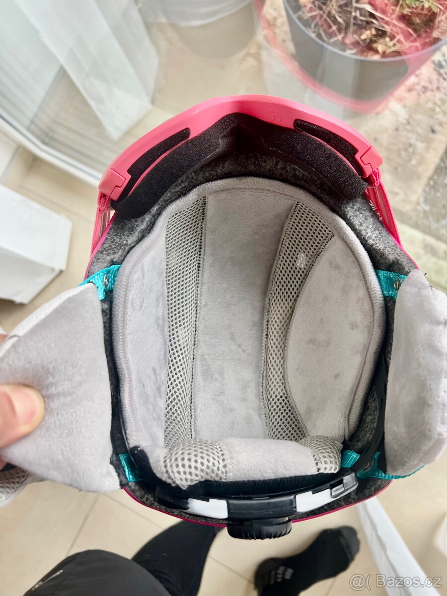 Dětská lyžařská přilba + brýle - 3