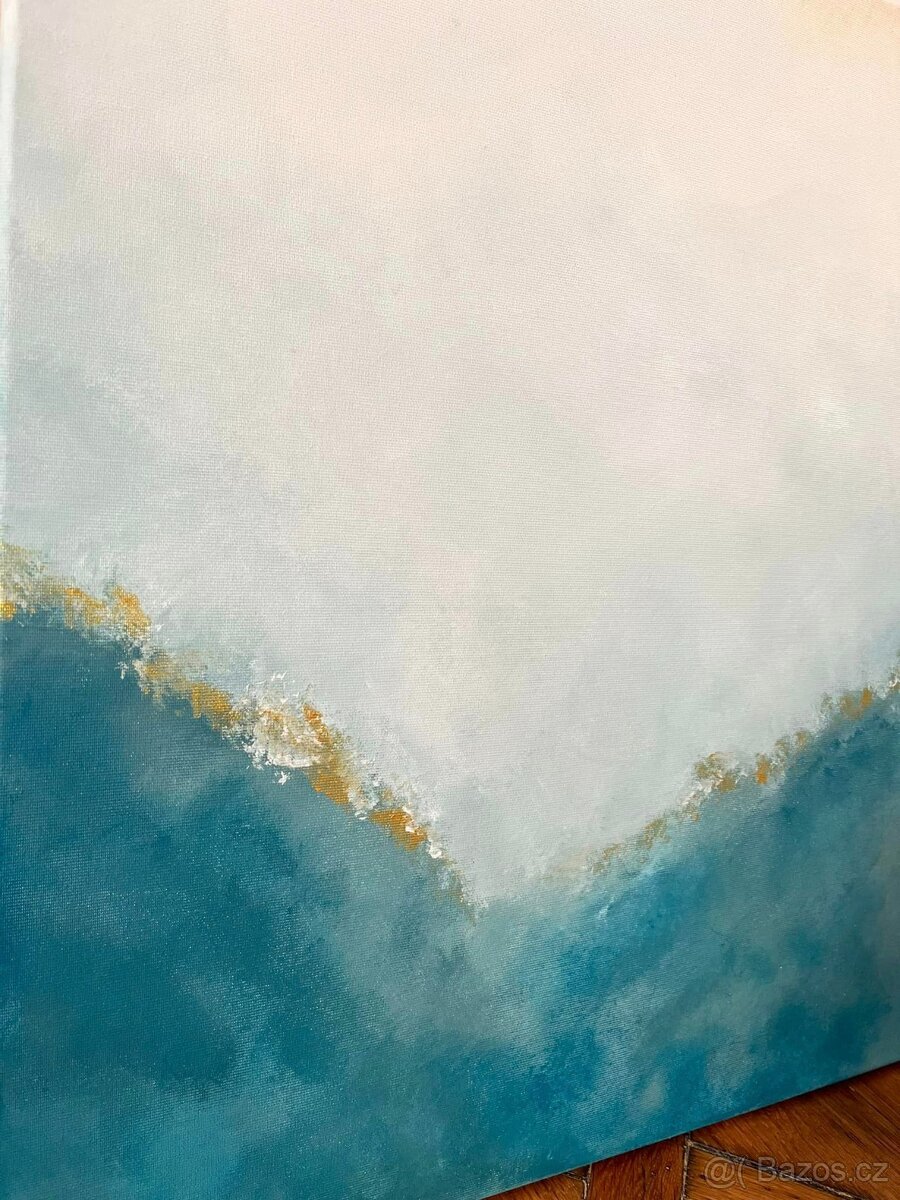 Abstraktní obraz - KRA 60x60cm - 3