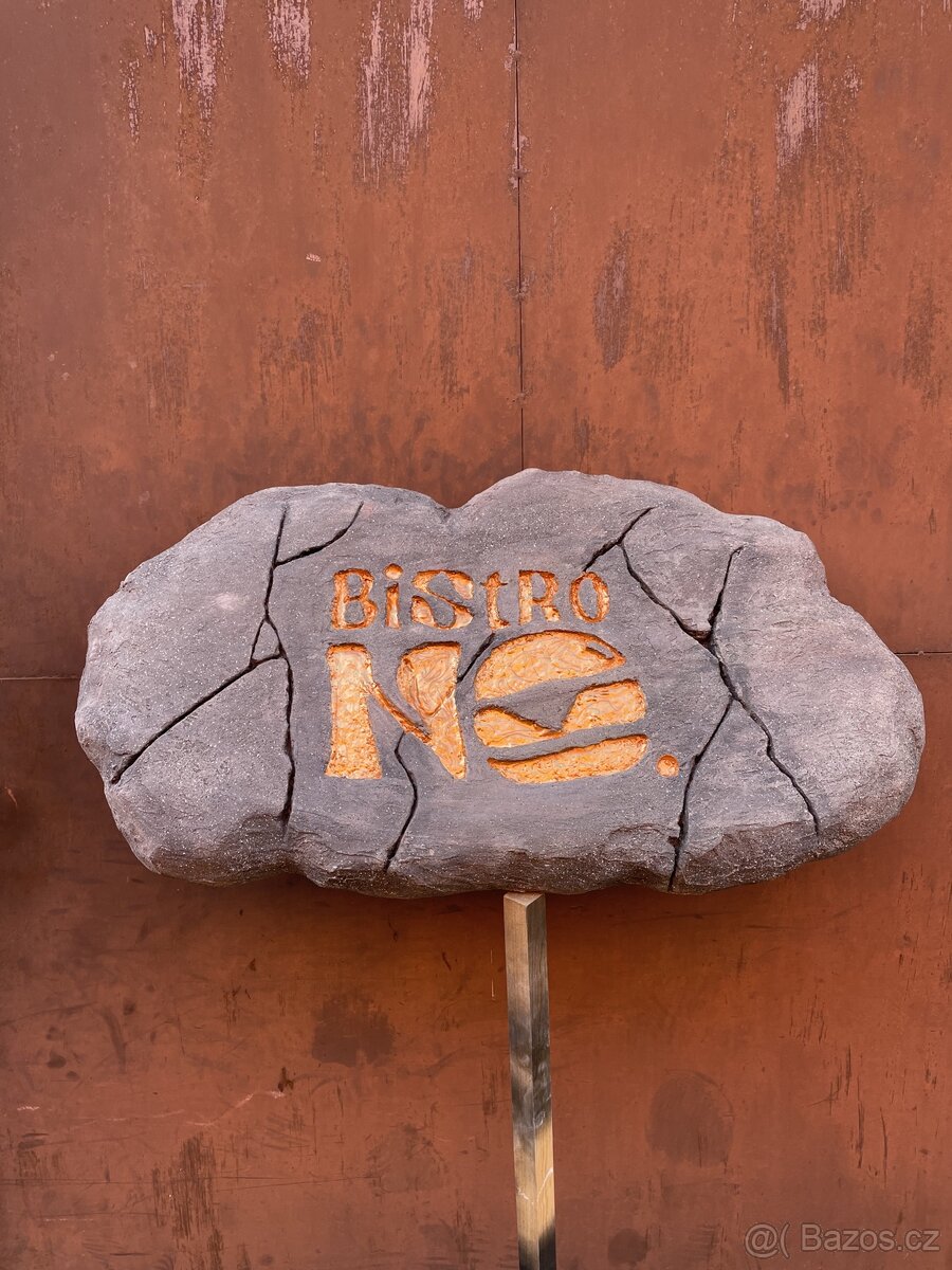 Betonové logo na míru - 3