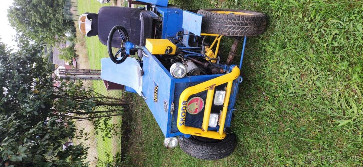 Traktor, malotraktor domácí výroby - 3