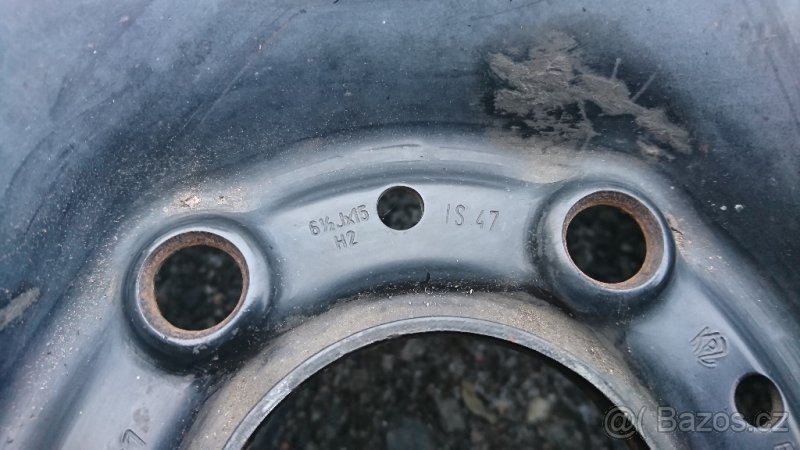 BMW E36,E46 sady plechových disků 15" - 3