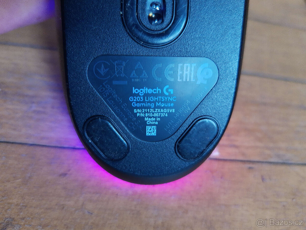 Logitech G203 Lightsync - černá - 3
