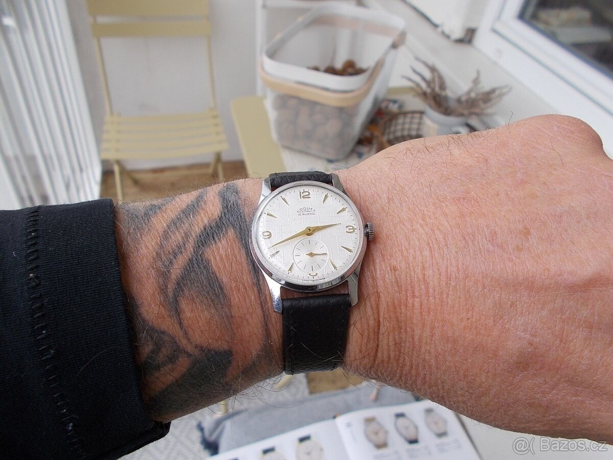 luxusni funkcni rare typ hodinky prim Mřížky rok 1960 top - 3