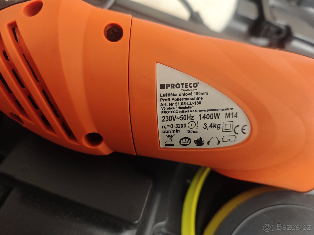 Leštička Proteco 1400W s regulací otáček - 3