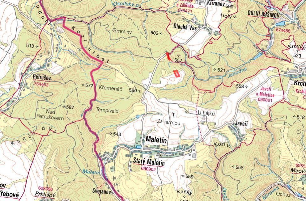 Zemědělská půda, prodej, Starý Maletín, Maletín, Šumperk - 3