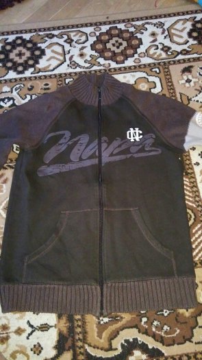 Mikina na zip svetr na zip vel. L - 3