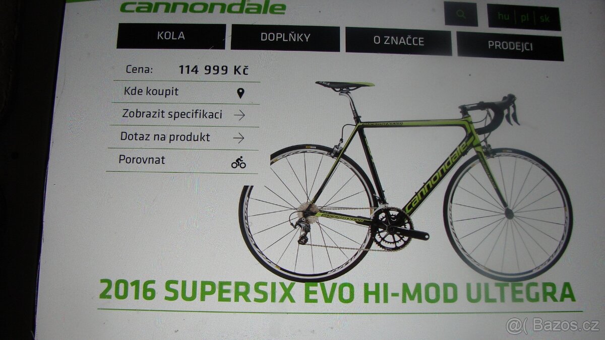 Silniční carbonové kolo Cannondale - 3