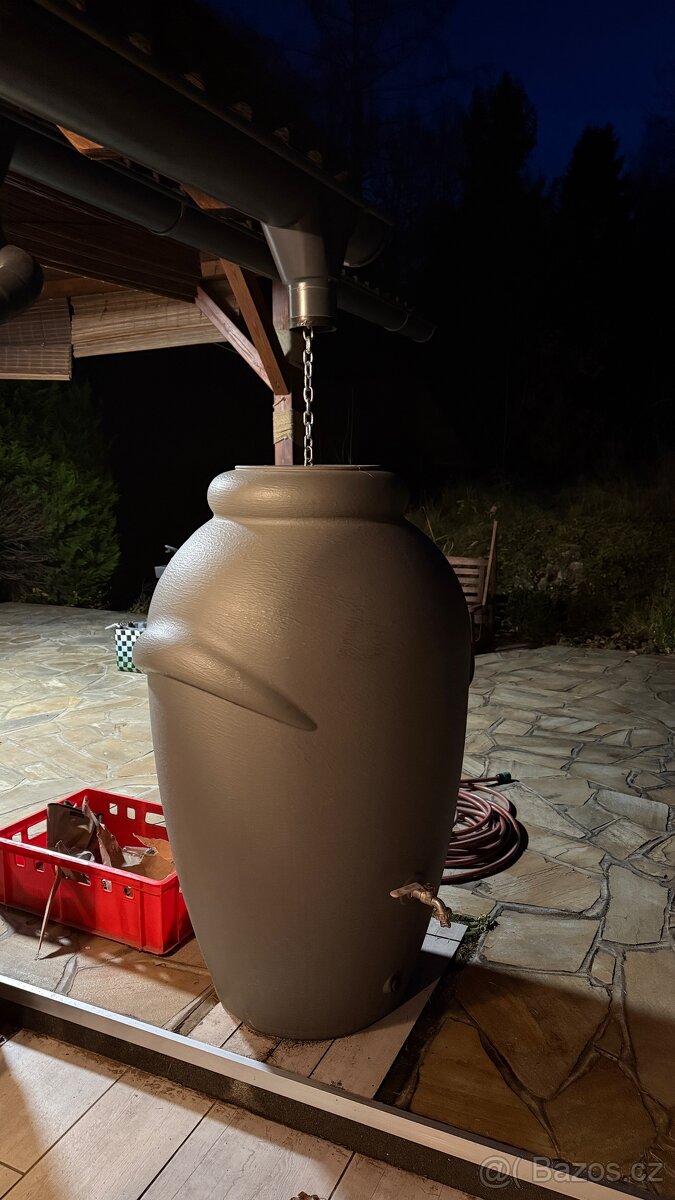 Designový sud na dešťovou vodu – amfora - 3
