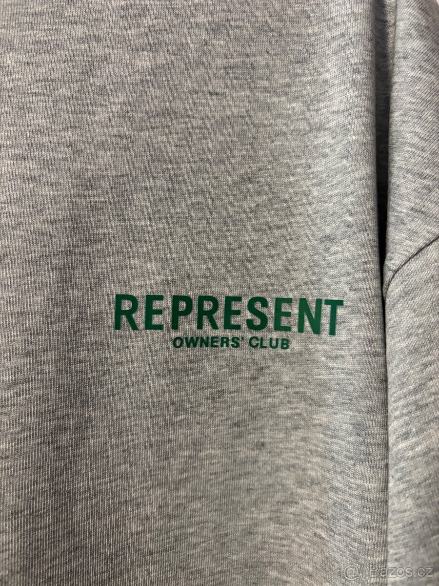 Represent Grey/green tricko - 3
