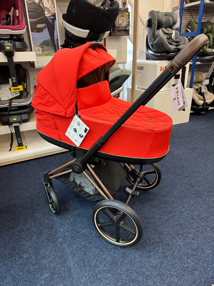 Nový Cybex Priam 2021 Autumn Gold - Rose Gold Podvozek 2v1 - 3