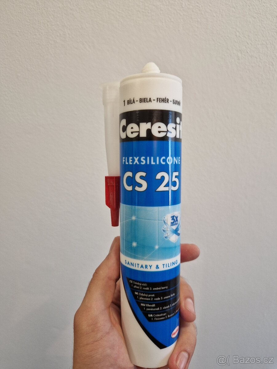 Sanitární silikon - stavební chemie - 3