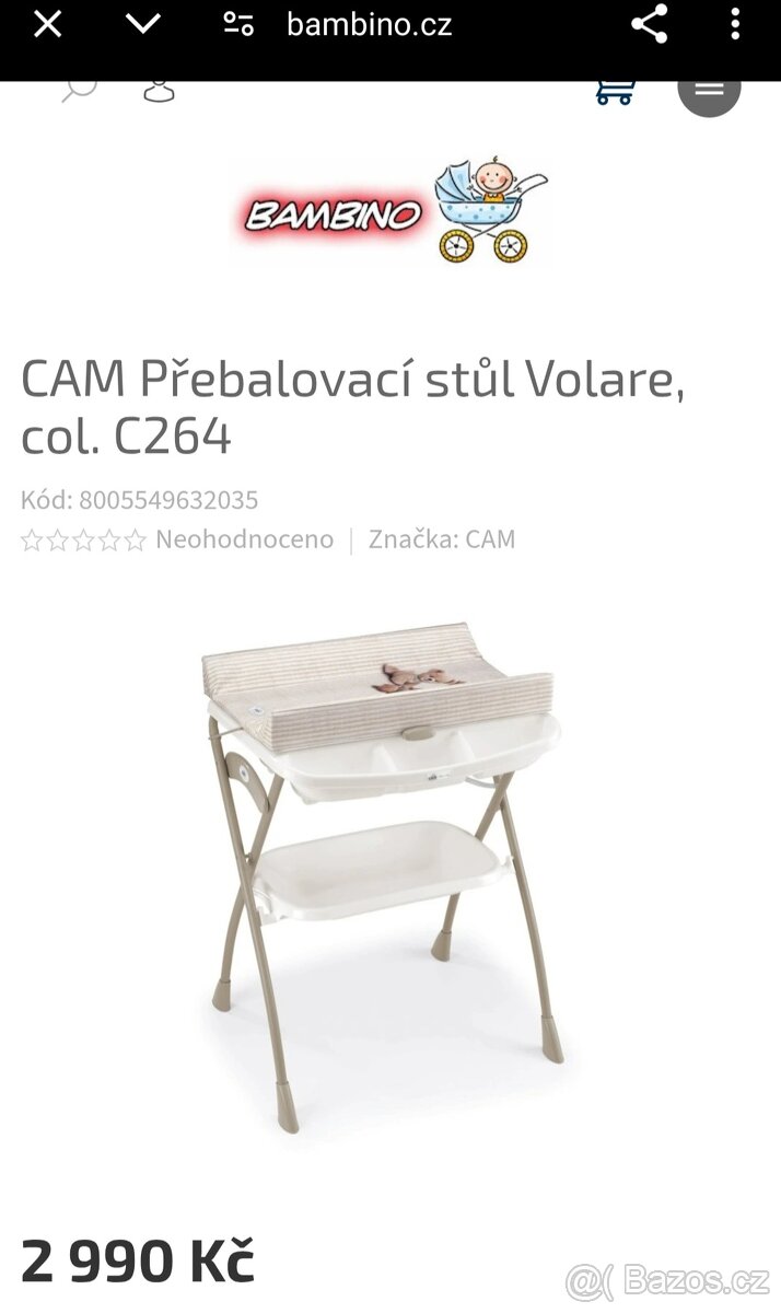 Přebalovací, koupací pult - 3