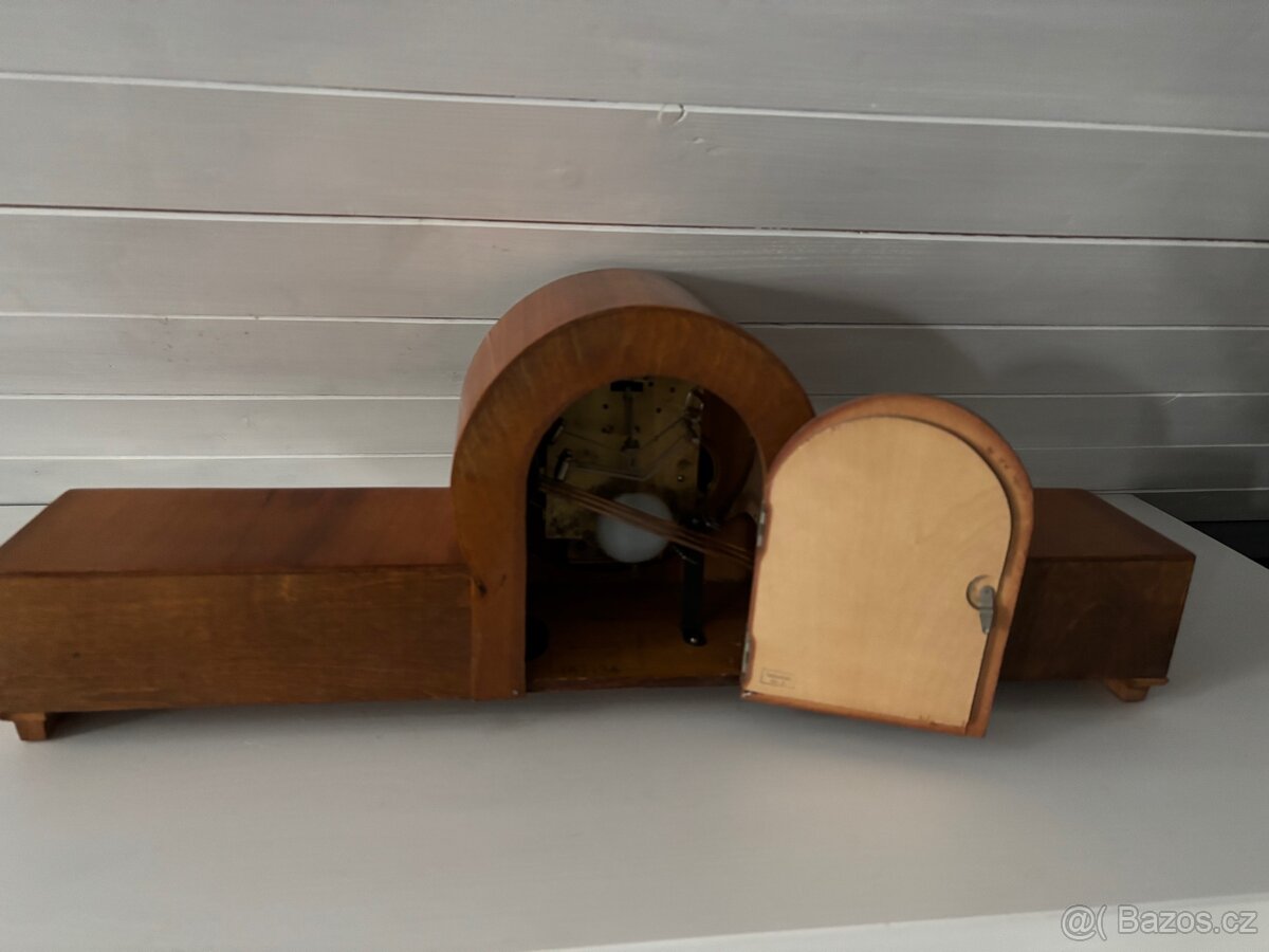 Starožitné krbové hodiny - 3