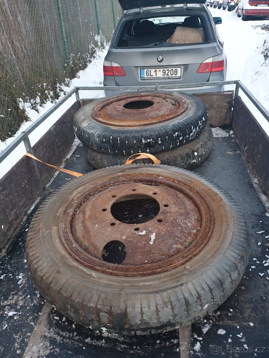 5 x Michelin 36 x 6 Citroen, Renault... - 3