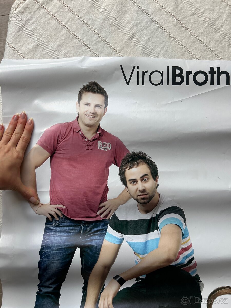 Podepsaný plakát - ViralBrothers - Erik Meldik - 3