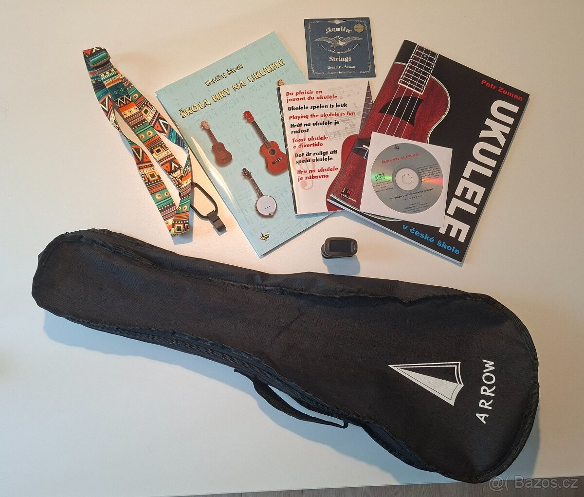 Koncertní Ukulele Arrow MH-10 s příslušenstvim - 3