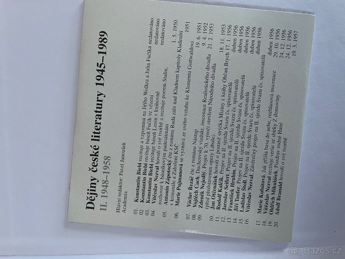 Dějiny literatury - 3