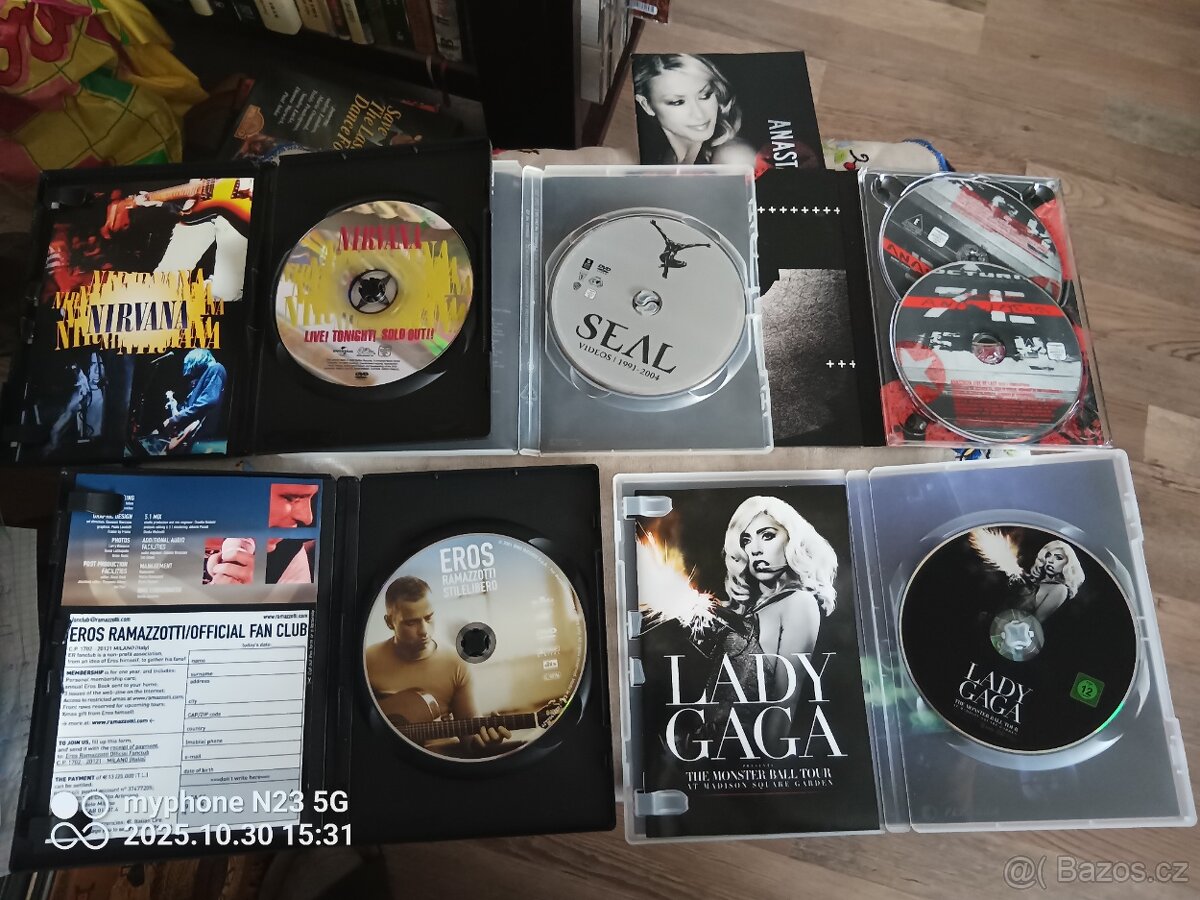 Hudební DVD blu-ray pop rock metal - 3