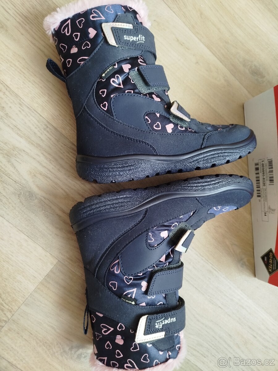 Nové zimní boty Superfit, vel.34, 32, 30., Gore-Tex - 3