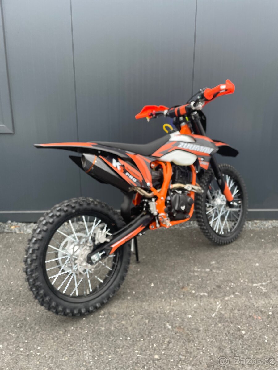 Pitbike Markstore Zuumav K5-250cc PRO 21/18 - oranžová
