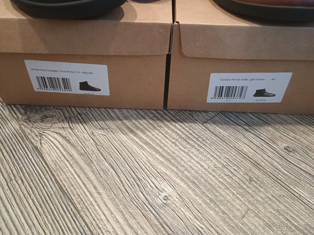 Barefoot boty Ahinsa zimní vel.45 nové - 3