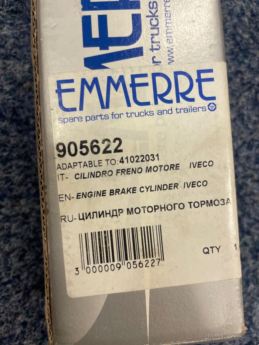 Pracovní válec motorové brzdy Iveco Eurocargo, Man - 3