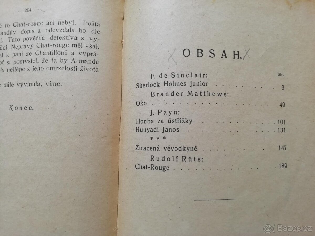Sherlock Holmes Junior a jiné povídky / F.de Sinclair - 3