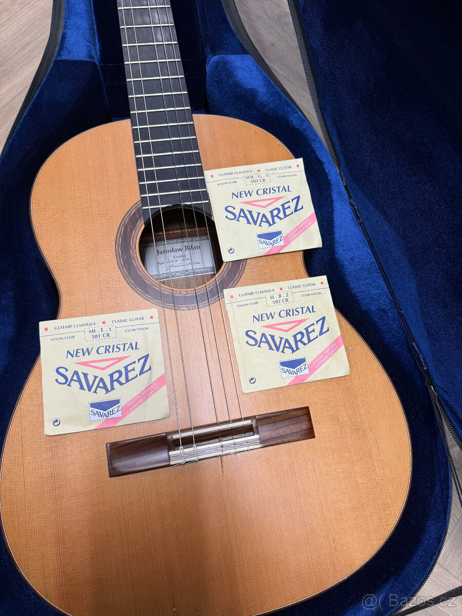 Klasická koncertná akustická gitara ručnej výroby - 3