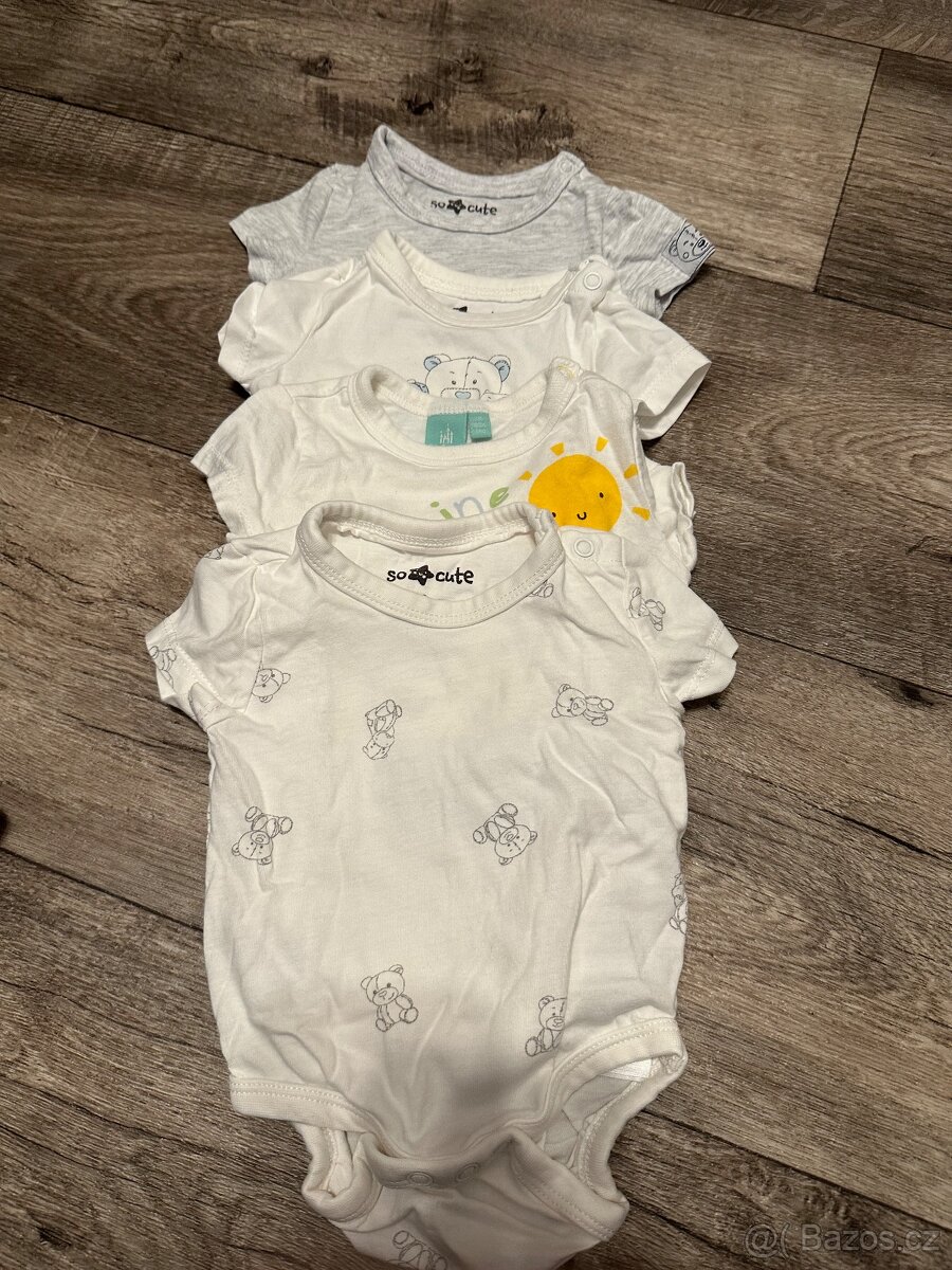 Set oblečení vel. 62 - neutrální barvy - 3