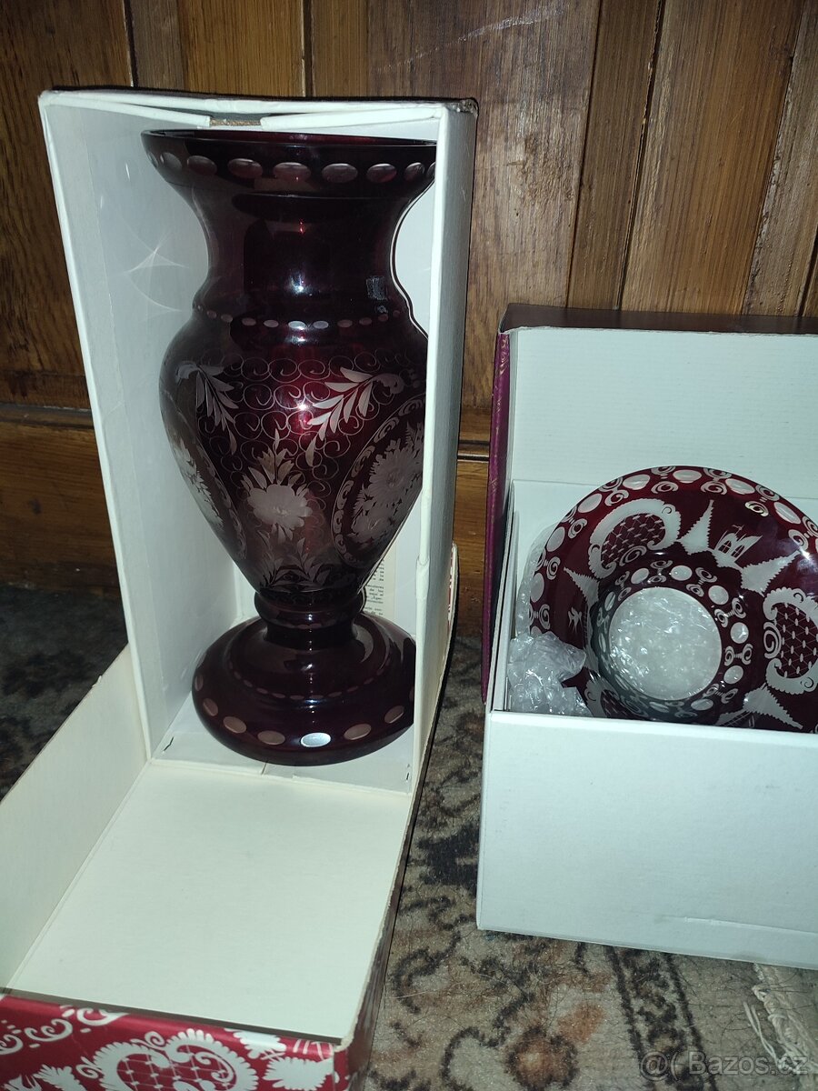 Vázy,sklo,porcelán a jiné - 3