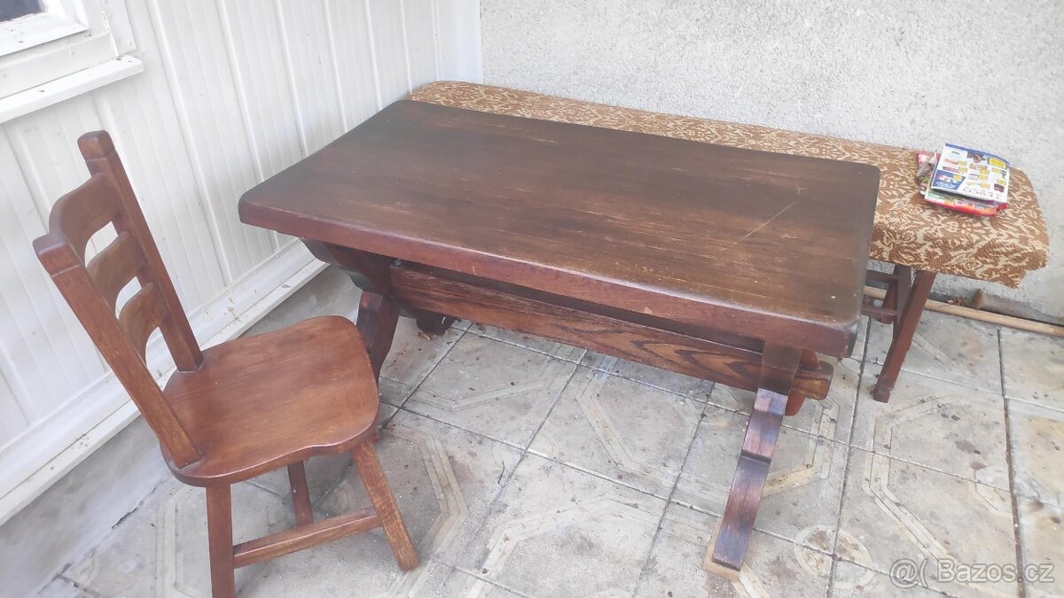 4 židle z masivu - 3