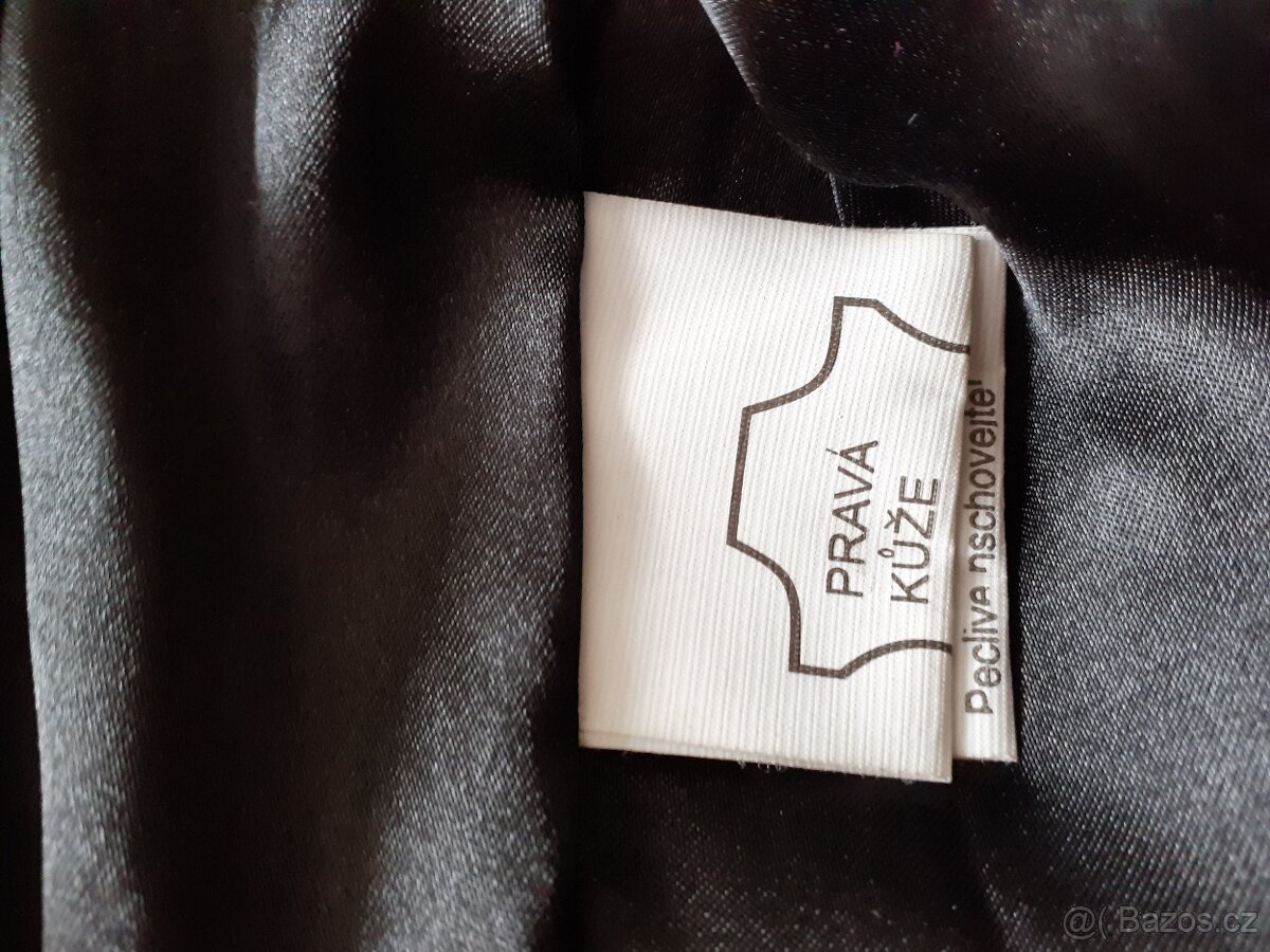 Kožená bunda vel.S - 3