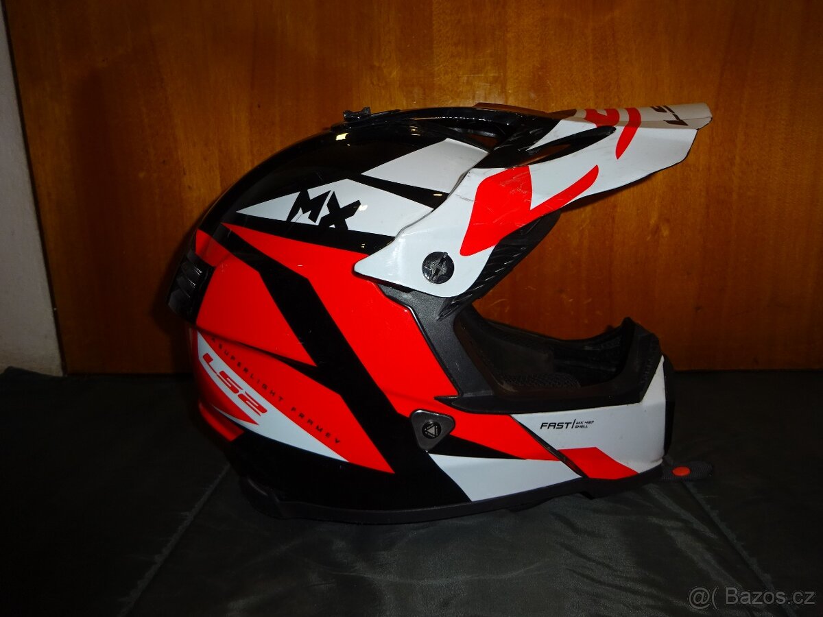 motokrossová helma LS2 Fast vel.S/55-56cm - 3