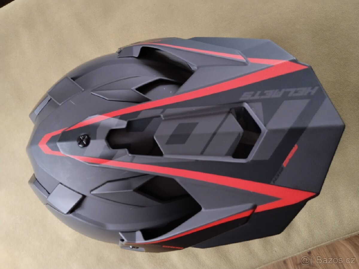 Enduro přilba NOX N312 Crow velikost XL - 3