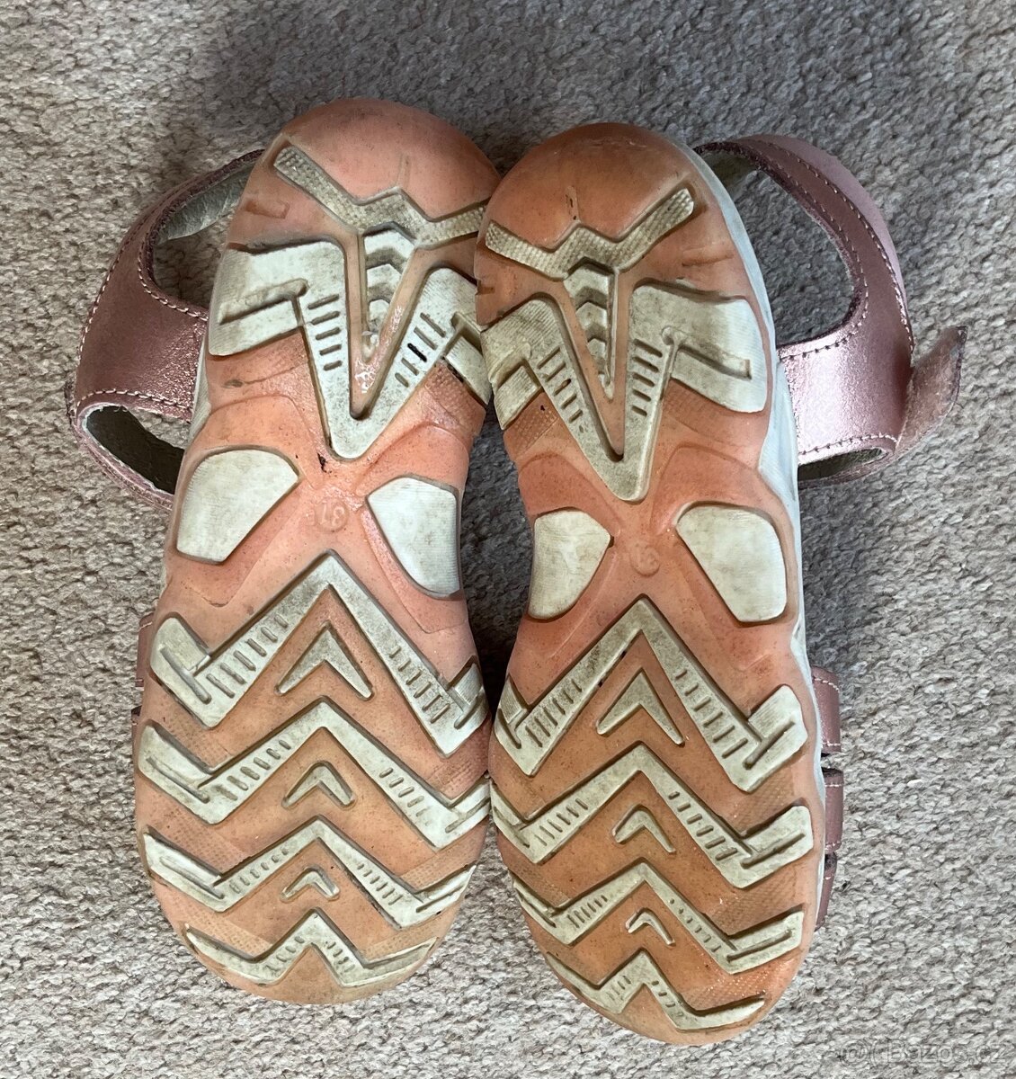 Dětské dívčí sandály velikosti 31 - 3