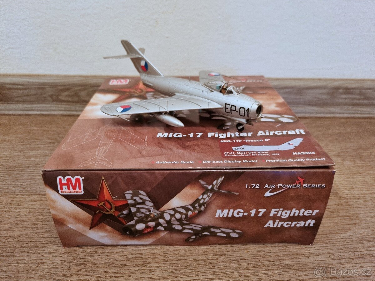 MODELY KOVOVÝCH LETADEL 1:72 - 3