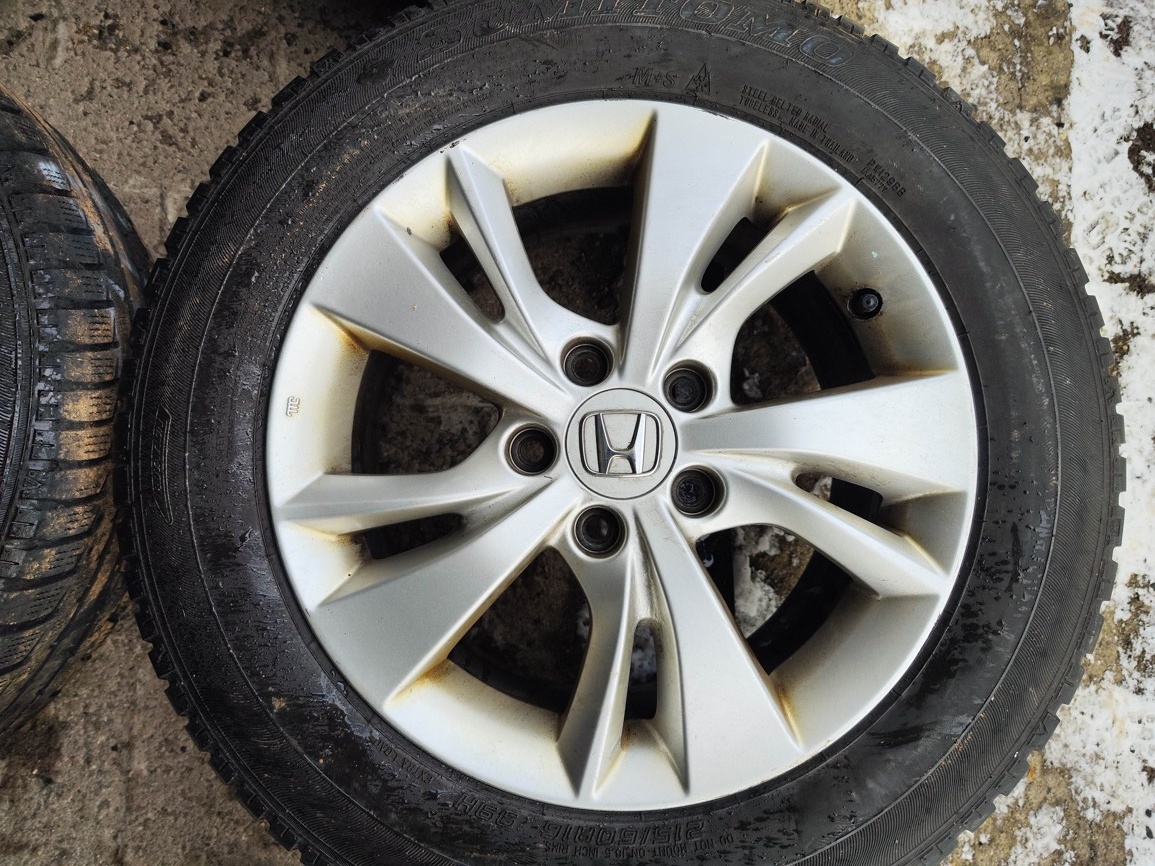 16"alu sada 5x114 origo Honda HRV CRV Accord Civic 215/60 - 3