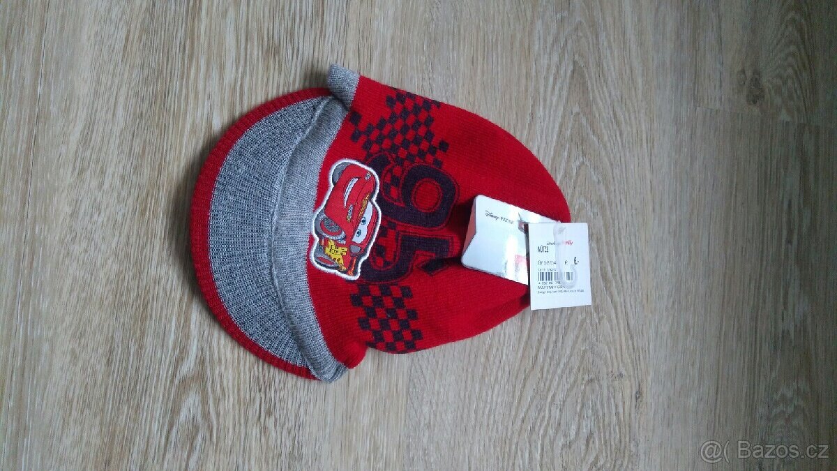 NOVÁ Čepice Cars vel.52 - 3