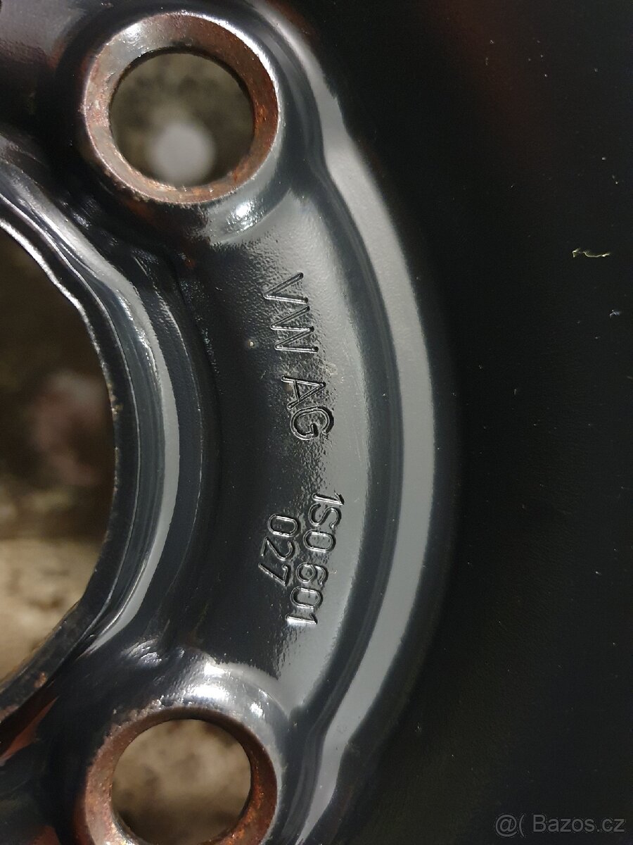 Zimní kompletní kola 4x100 r14 pneu 175/65 r14 4x7mm - 3