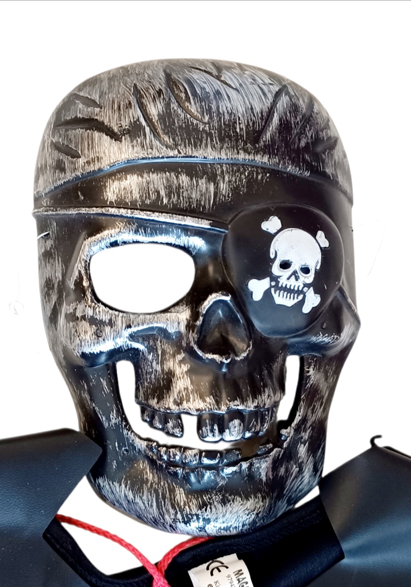 Karneval maškarní maska pirát - 3